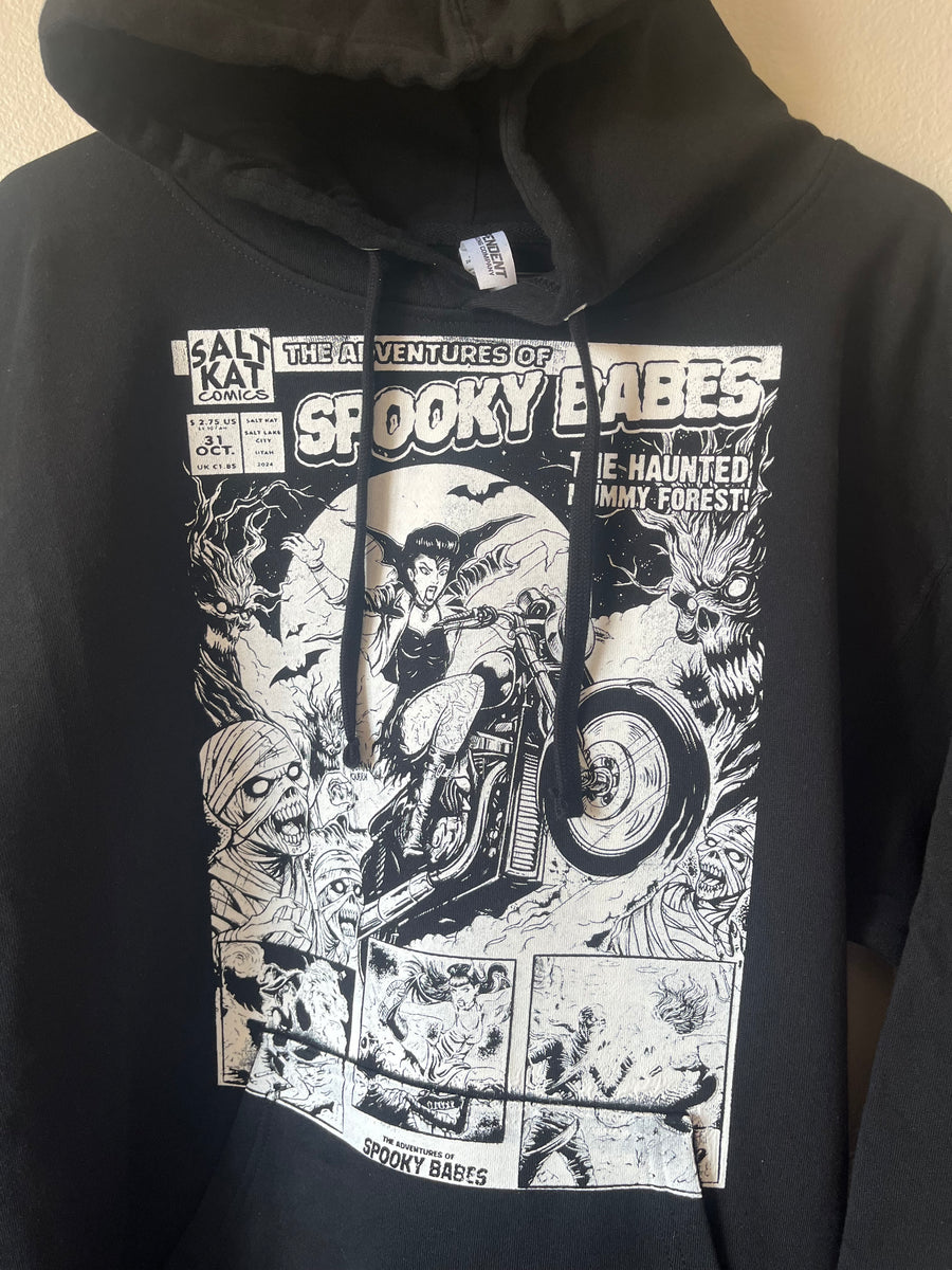 Spooky Babe Haunted Forest Hoodie – SaltKatApparel