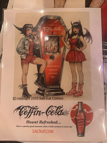 Coffin Cola Paper Print